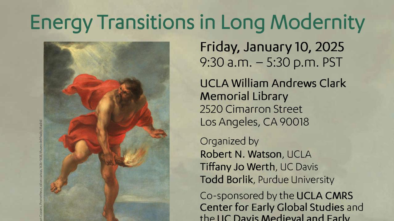 Energy Transitions in Long Modernity Flyer