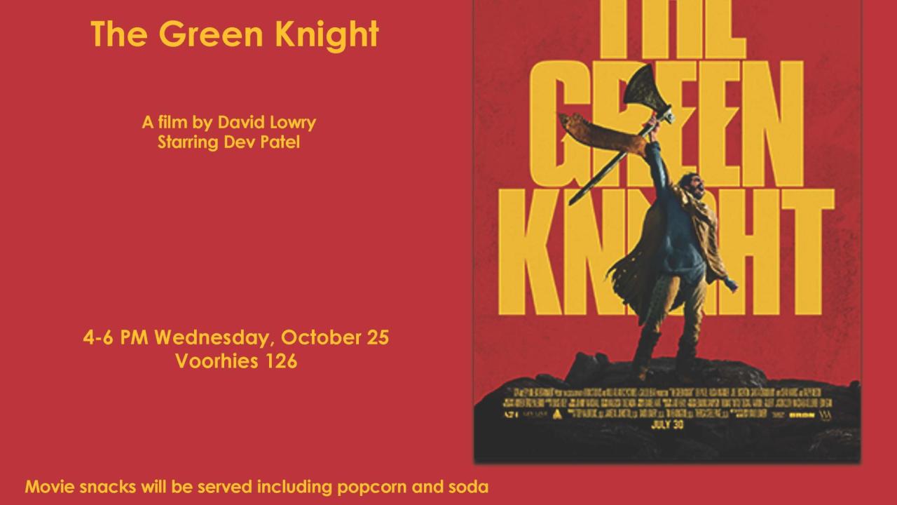 Green Knight Poster