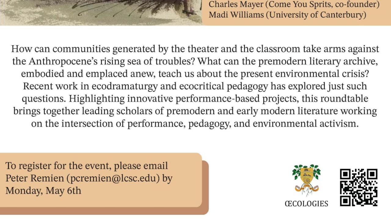 Performance, Place, and Pedagogy Poster