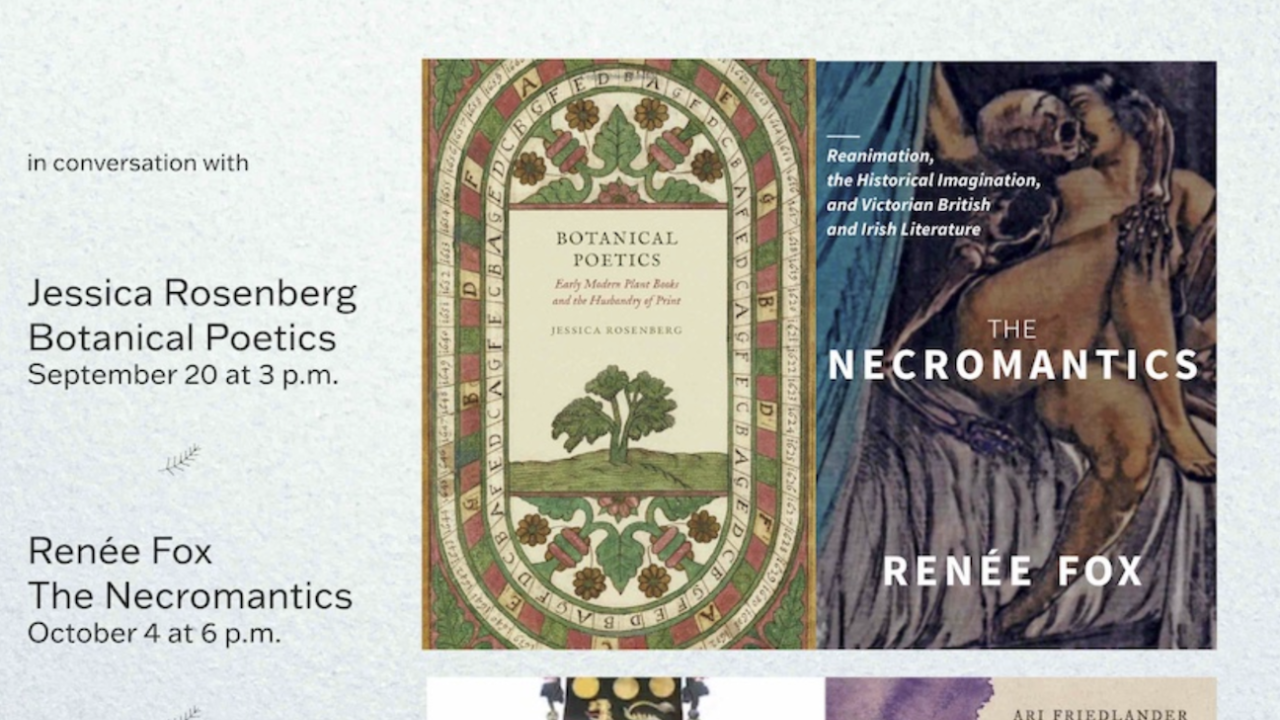 Poster for First Books Talk