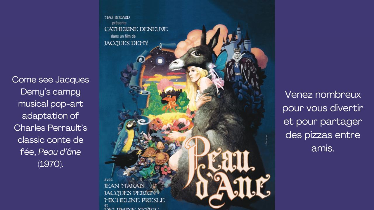 Poster for Soirée Cinéma Français