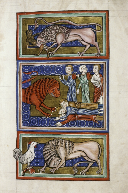 Bestiary. 13th Century. Oxford, Bodleian Library MS. Bodl. 764