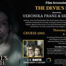 Poster for The Devil's Bath film screening