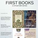 Poster for First Books Talk