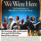 We Were Here Event Poster